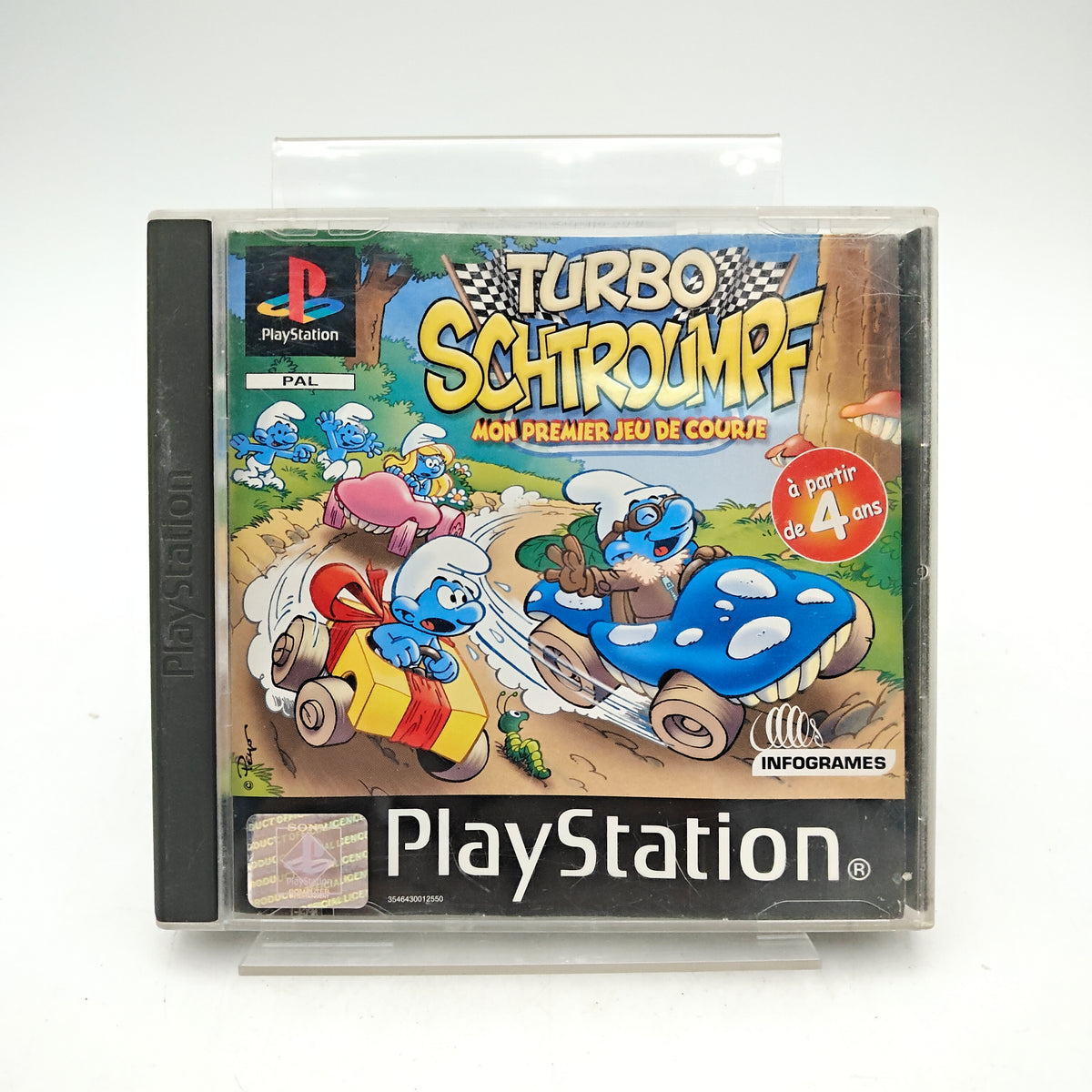 TURBO SCHTROUMPF - PLAYSTATION 1
