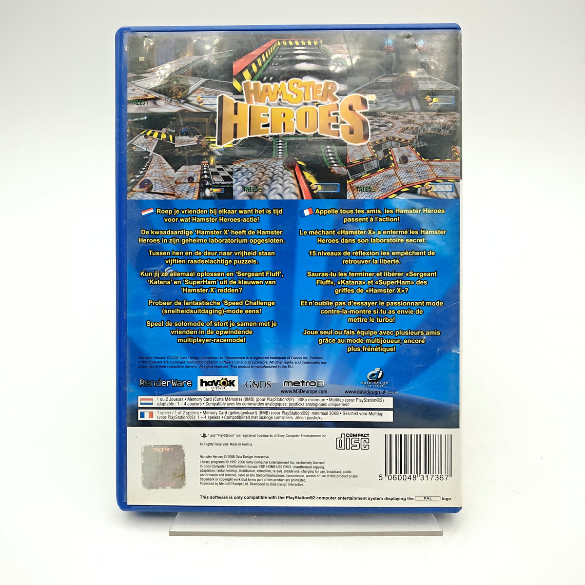 HAMSTER HEROES - PLAYSTATION 2