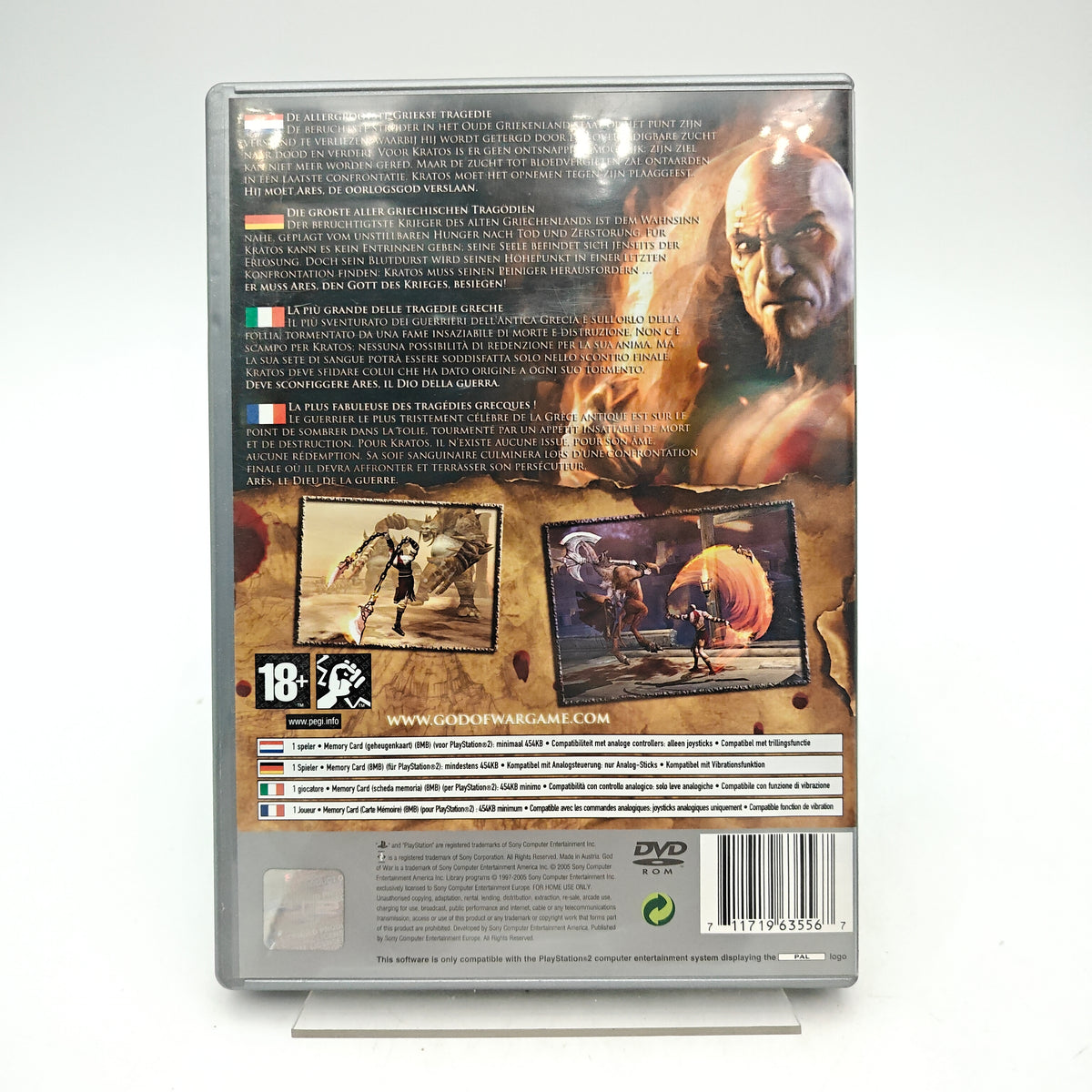 GOD OF WAR - PLAYSTATION 2