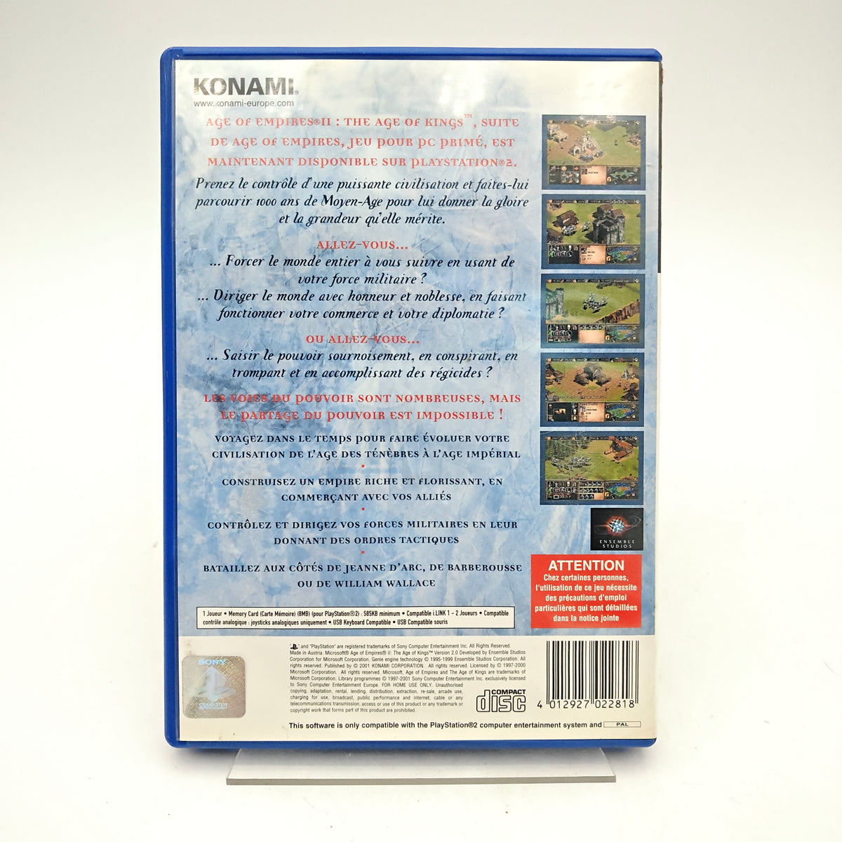 AGE OF EMPIRES II: THE AGE OF KINGS - PLAYSTATION 2