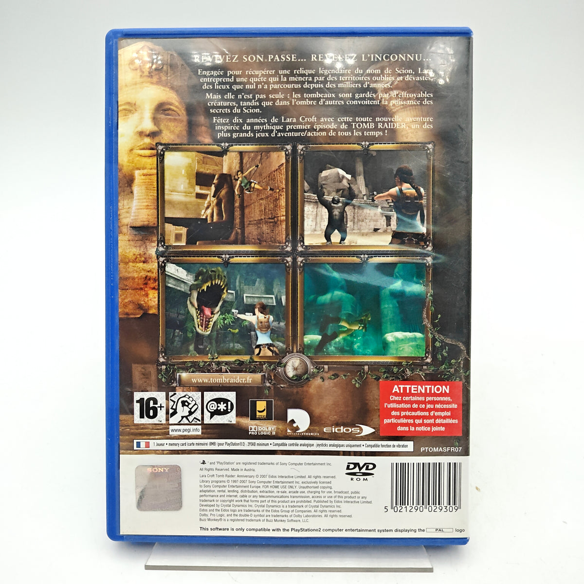 LARA CROFT TOMB RAIDER: ANNIVERSARY - PLAYSTATION 2