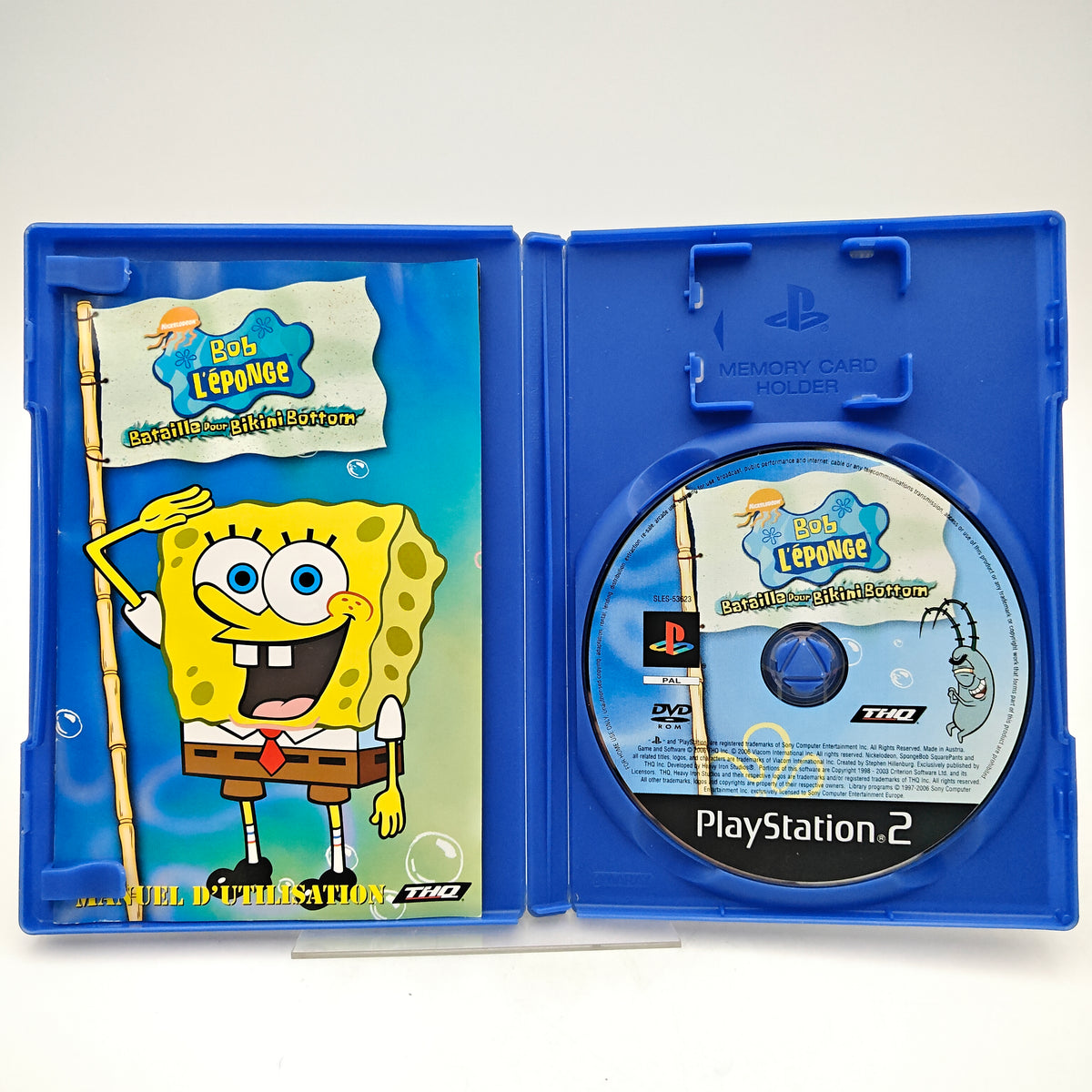 BOB L'ÉPONGE : BATAILLE POUR BIKINI BOTTOM - PLAYSTATION 2