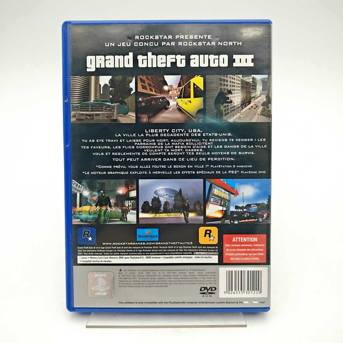 GRAND THEFT AUTO III - PLAYSTATION 2