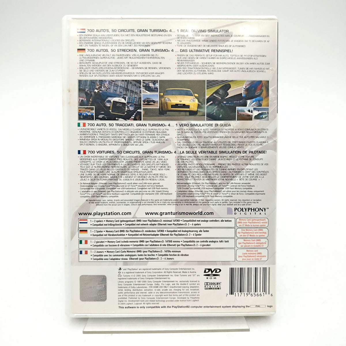 GRAN TURISMO 4 - PLAYSTATION 2