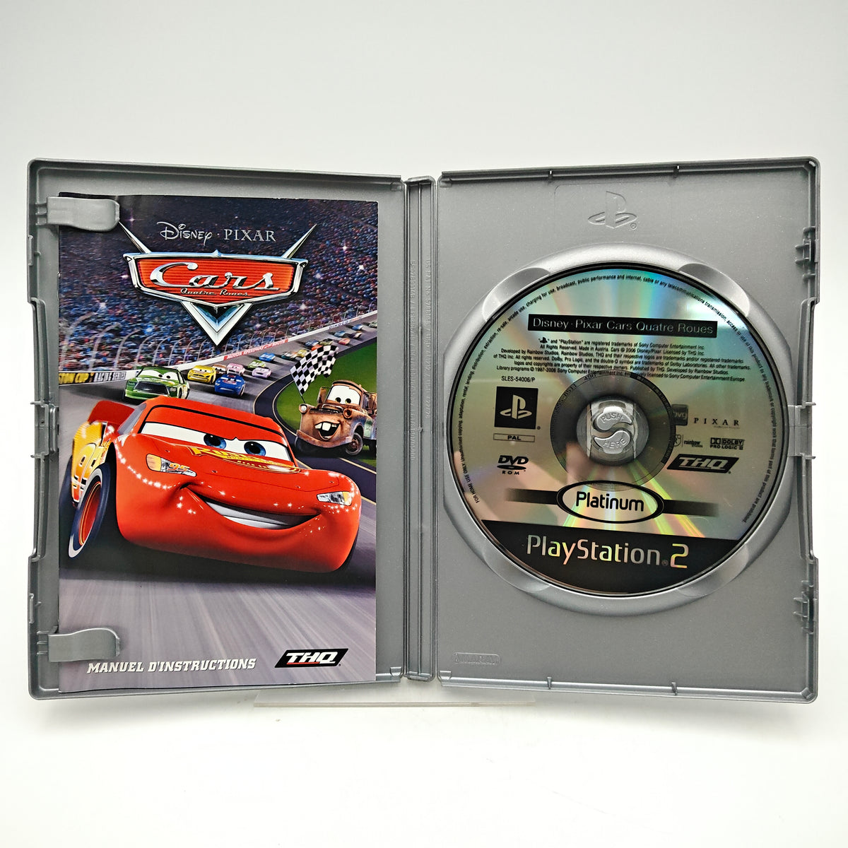 DISNEY PIXAR CARS QUATRE ROUES - PLAYSTATION 2