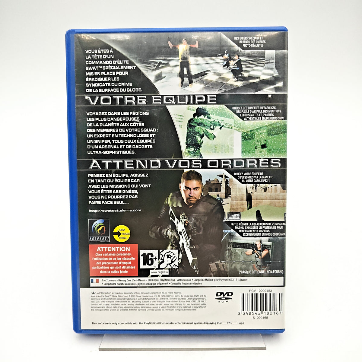 SWAT: GLOBAL STRIKE TEAM - PLAYSTATION 2