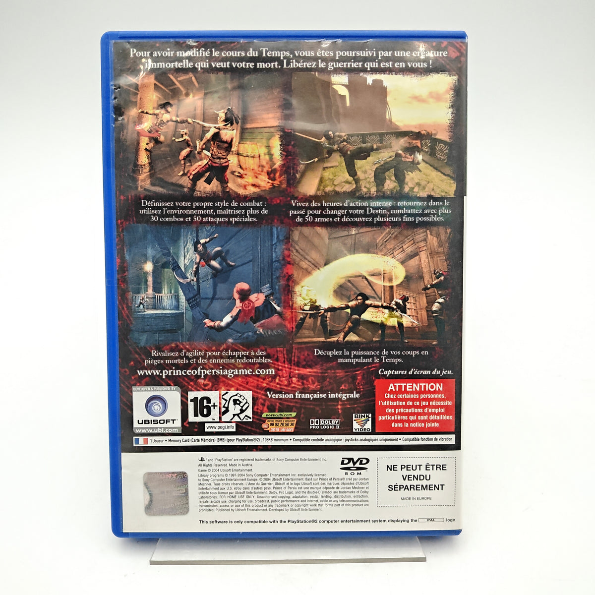 PRINCE OF PERSIA : L'ÂME DU GUERRIER - PLAYSTATION 2