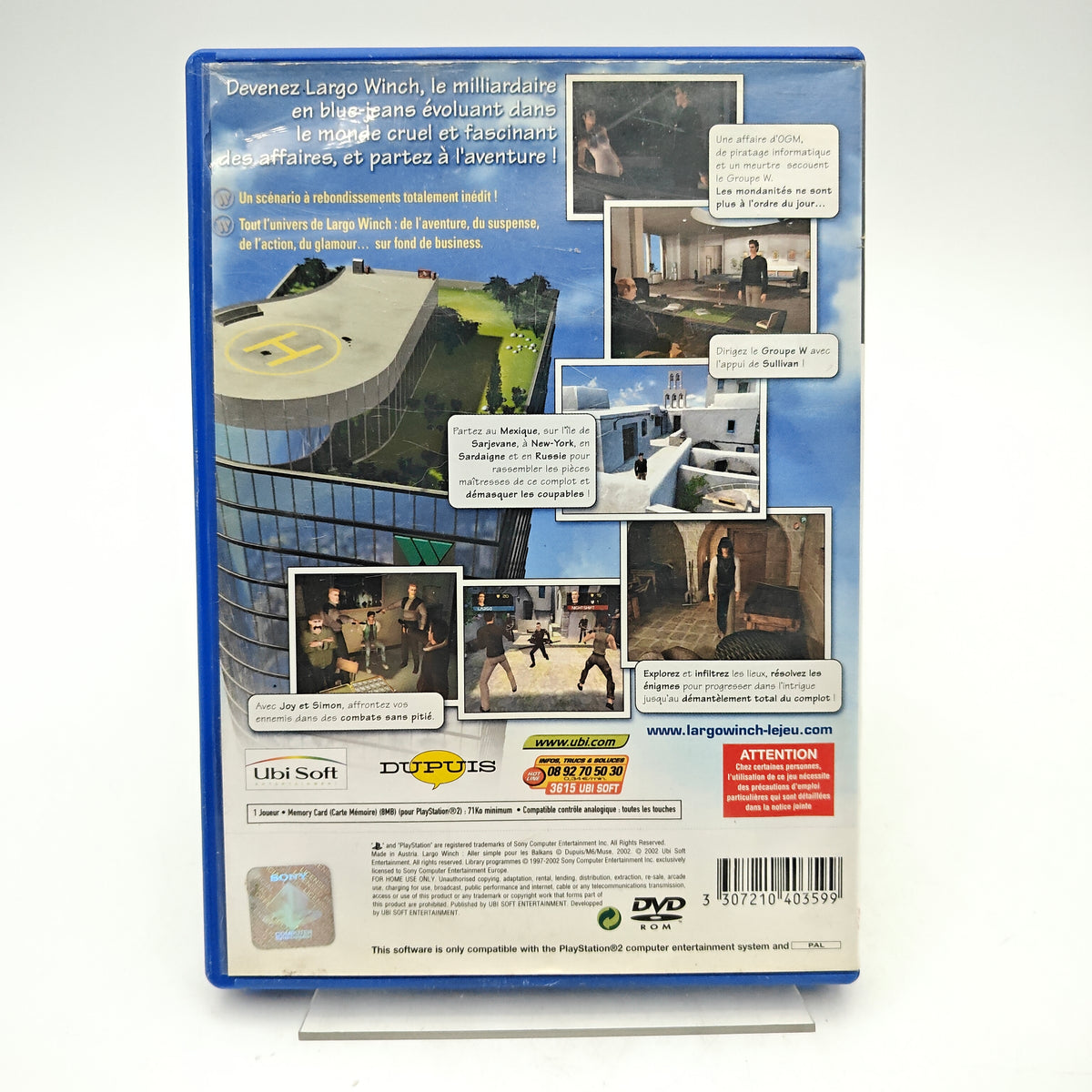 LARGO WINCH - PLAYSTATION 2