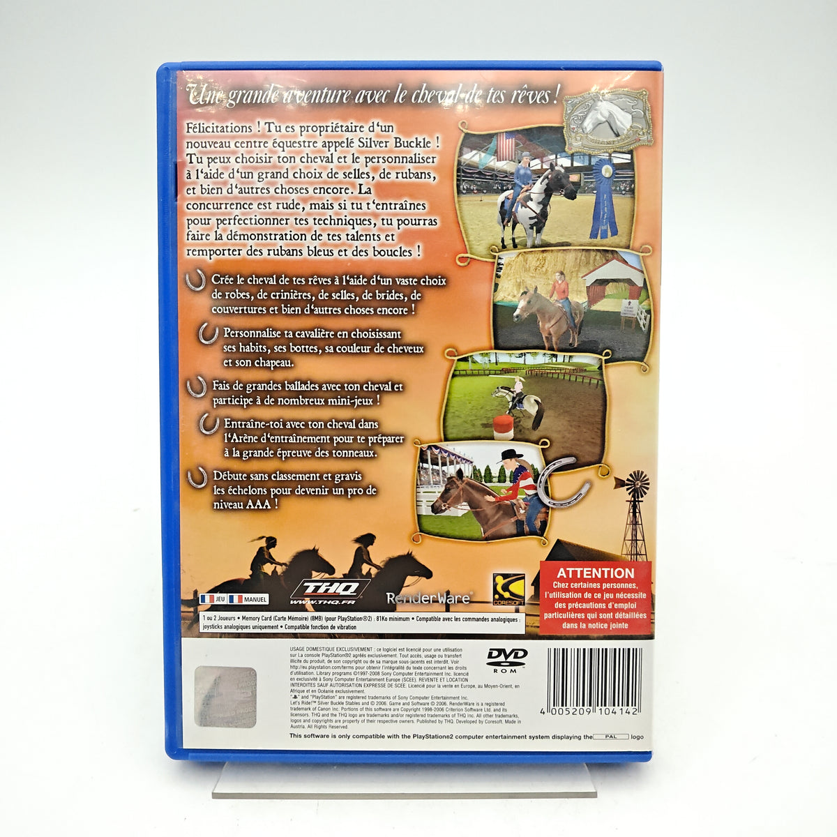 AU GALOP ! AVENTURES AU PONEY CLUB - PLAYSTATION 2