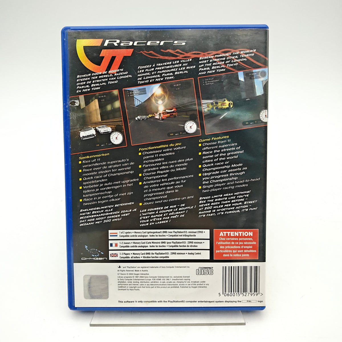 GT RACERS - PLAYSTATION 2