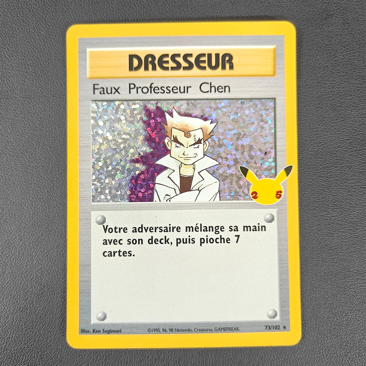 FAUX PROFESSEUR CHEN (CEL BS 73)