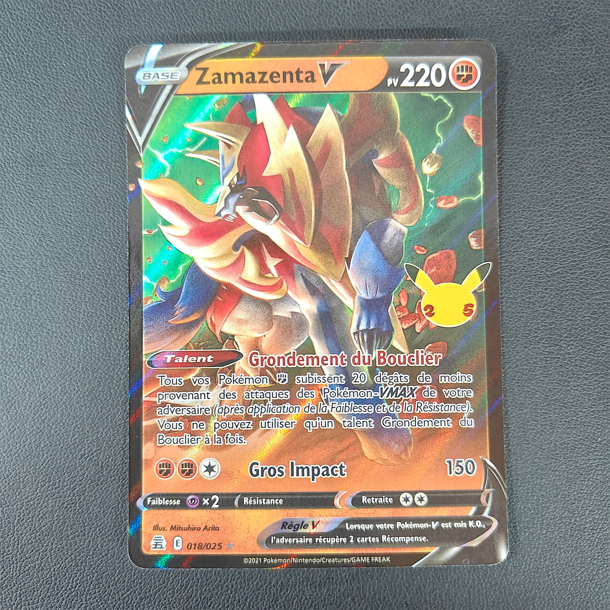ZAMAZENTA V (CEL 018)