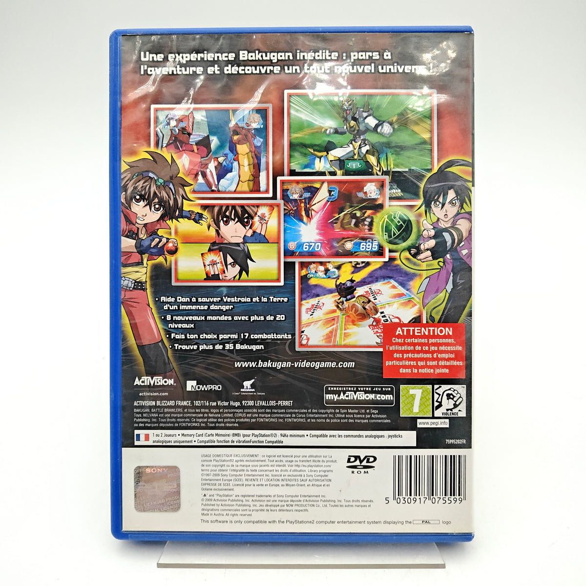 BAKUGAN BATTLE BRAWLERS - PLAYSTATION 2