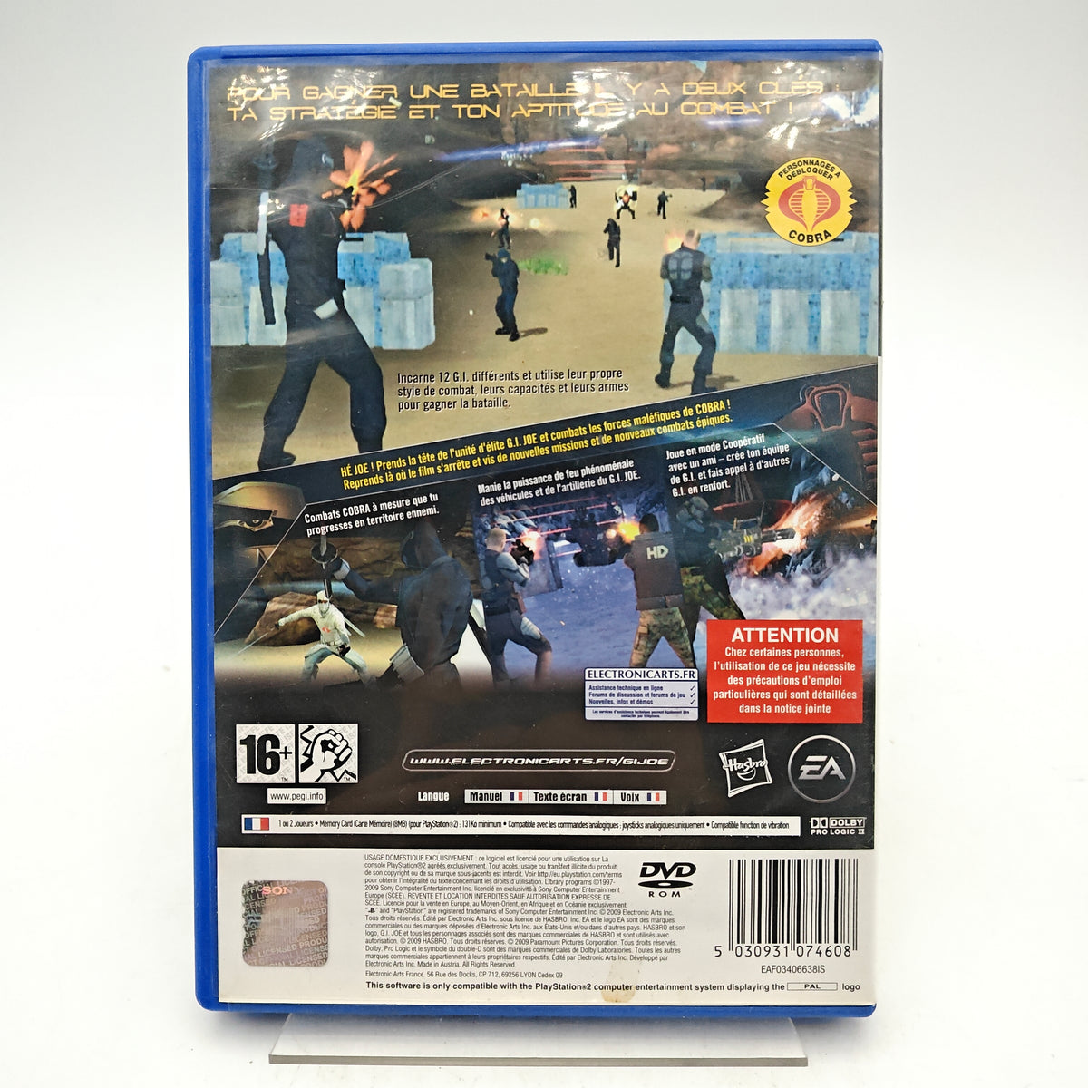 G.I. JOE : LE RÉVEIL DU COBRA - PLAYSTATION 2