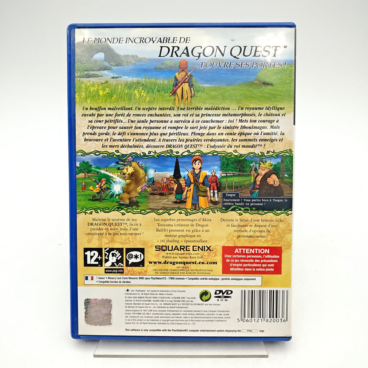 DRAGON QUEST : L'ODYSSÉE DU ROI MAUDIT - PLAYSTATION 2