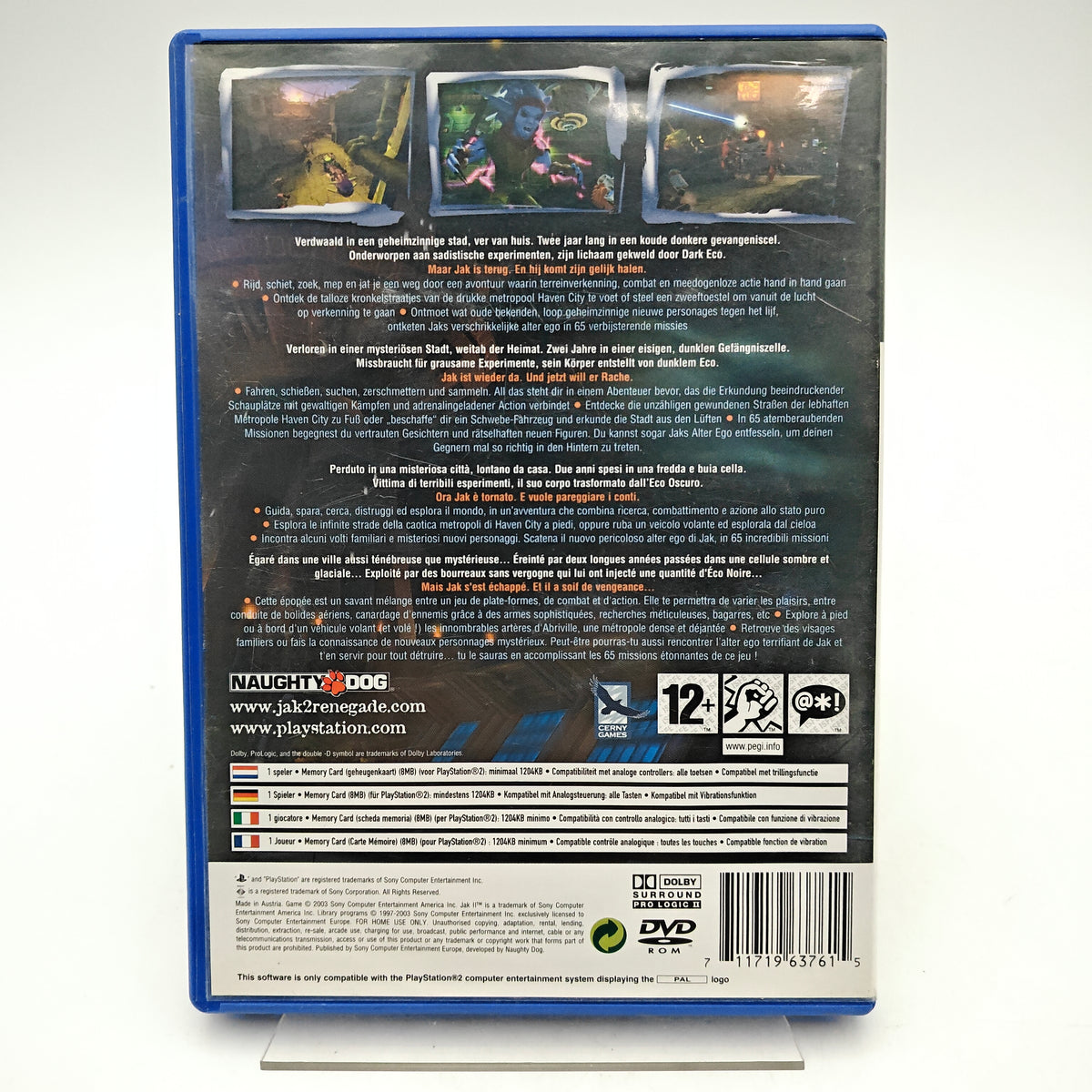 JAK II : RENEGADE - PLAYSTATION 2
