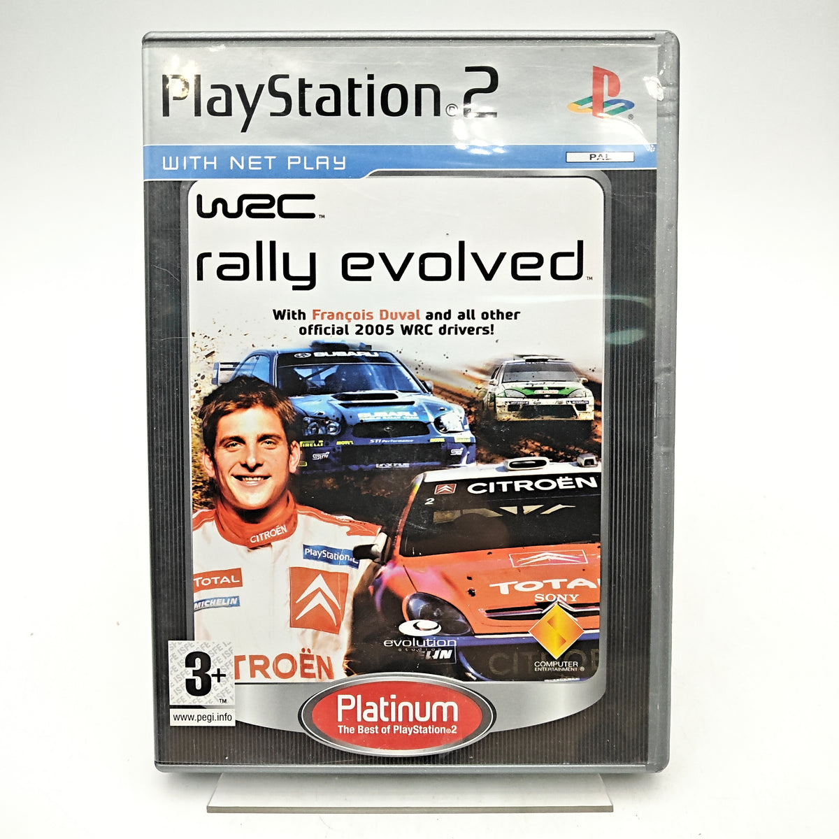 WRC: RALLY EVOLVED - PLAYSTATION 2
