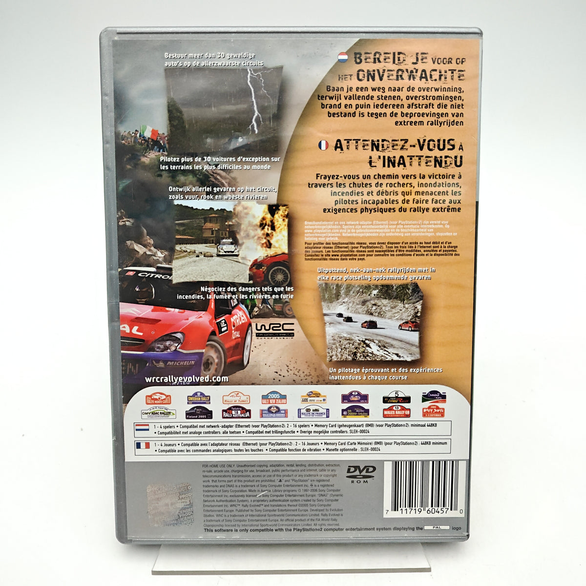 WRC: RALLY EVOLVED - PLAYSTATION 2