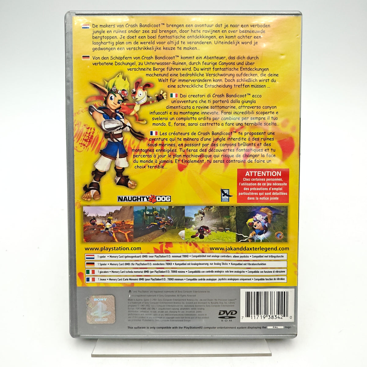 JAK AND DAXTER: THE PRECURSOR LEGACY - PLAYSTATION 2