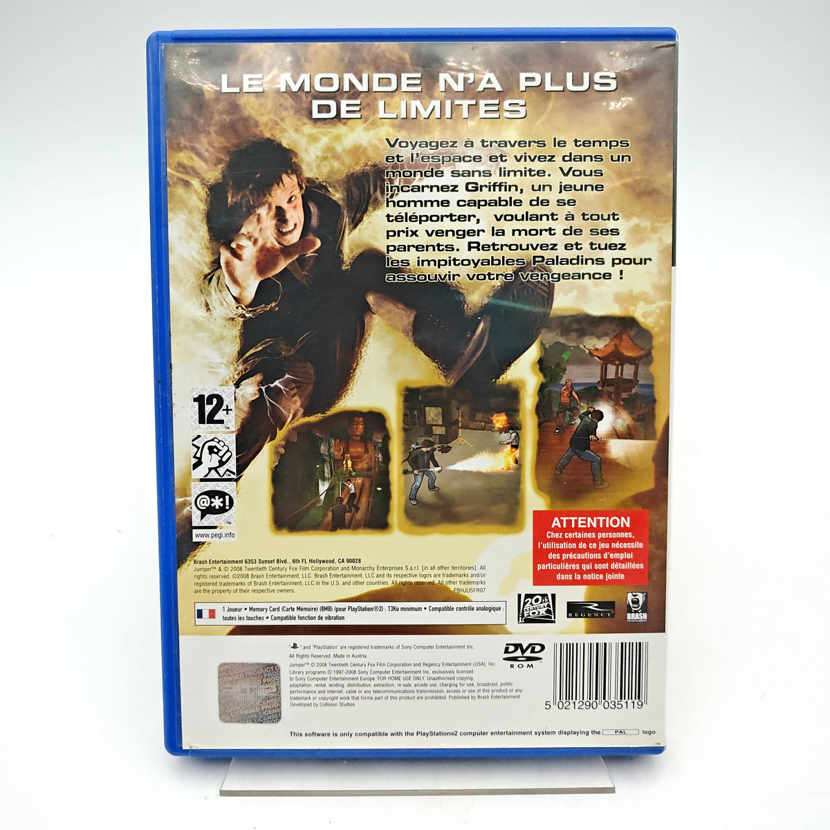 JUMPER: GRIFFIN'S STORY - PLAYSTATION 2