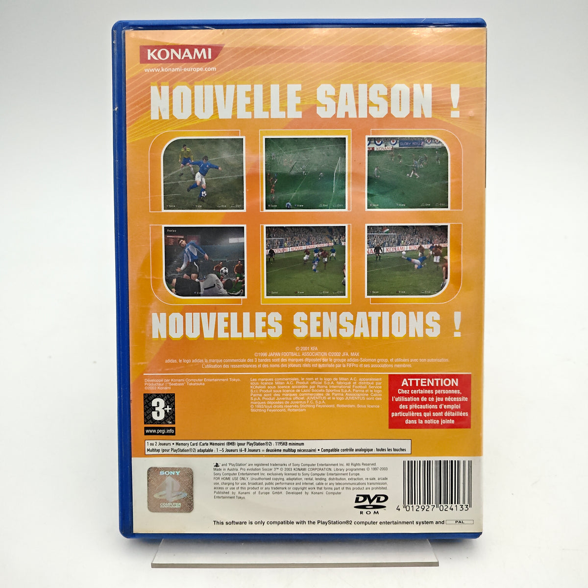 PRO EVOLUTION SOCCER 3 - PLAYSTATION 2