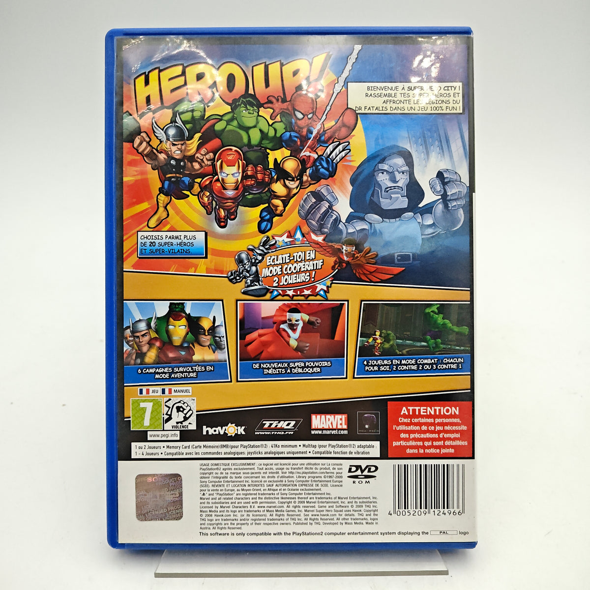 MARVEL SUPER HERO SQUAD - PLAYSTATION 2