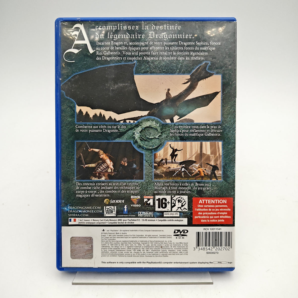 ERAGON - PLAYSTATION 2