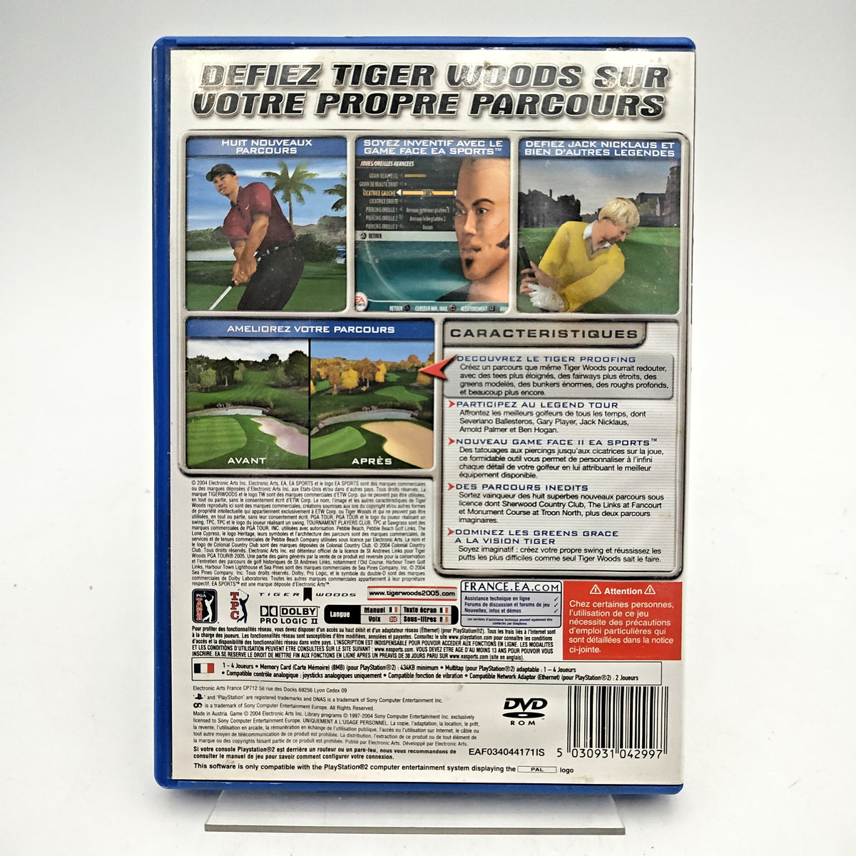 TIGER WOODS PGA TOUR 2005 - PLAYSTATION 2