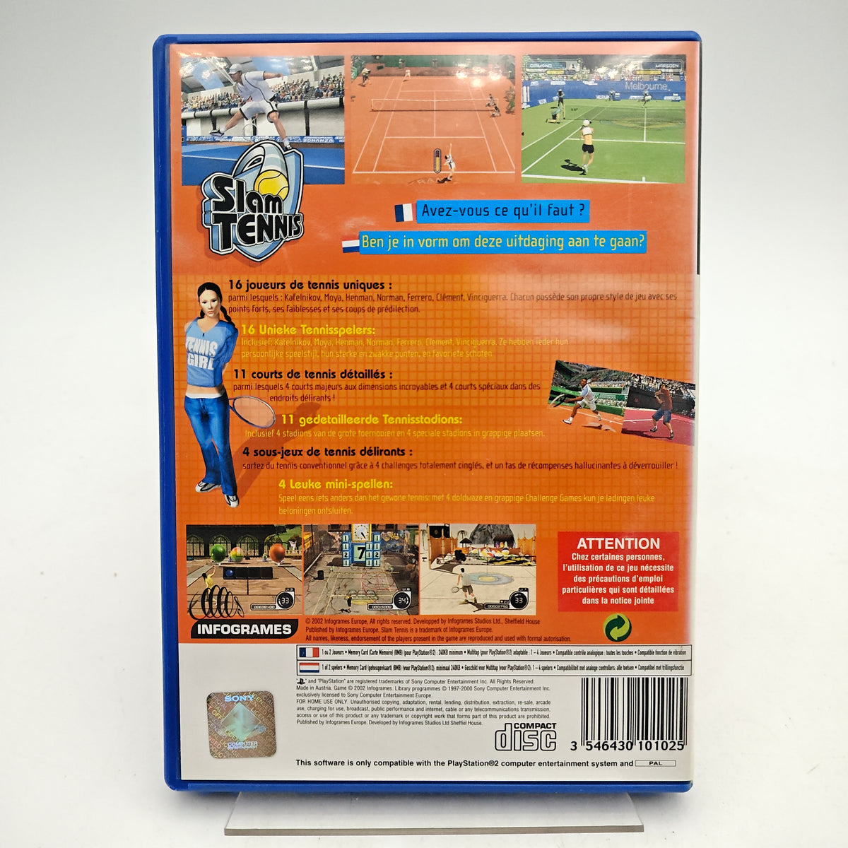 SLAM TENNIS - PLAYSTATION 2