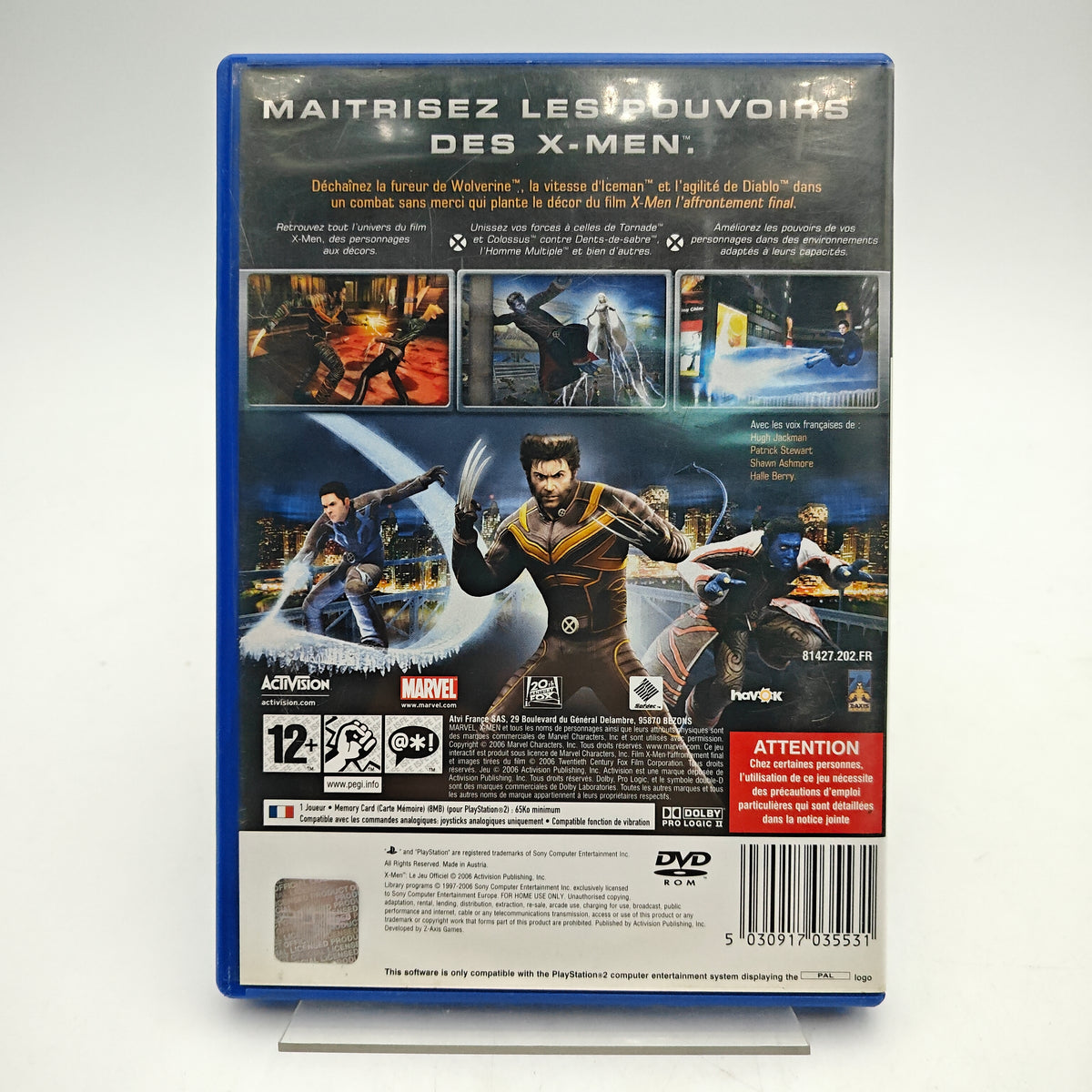 X-MEN : LE JEU OFFICIEL - PLAYSTATION 2