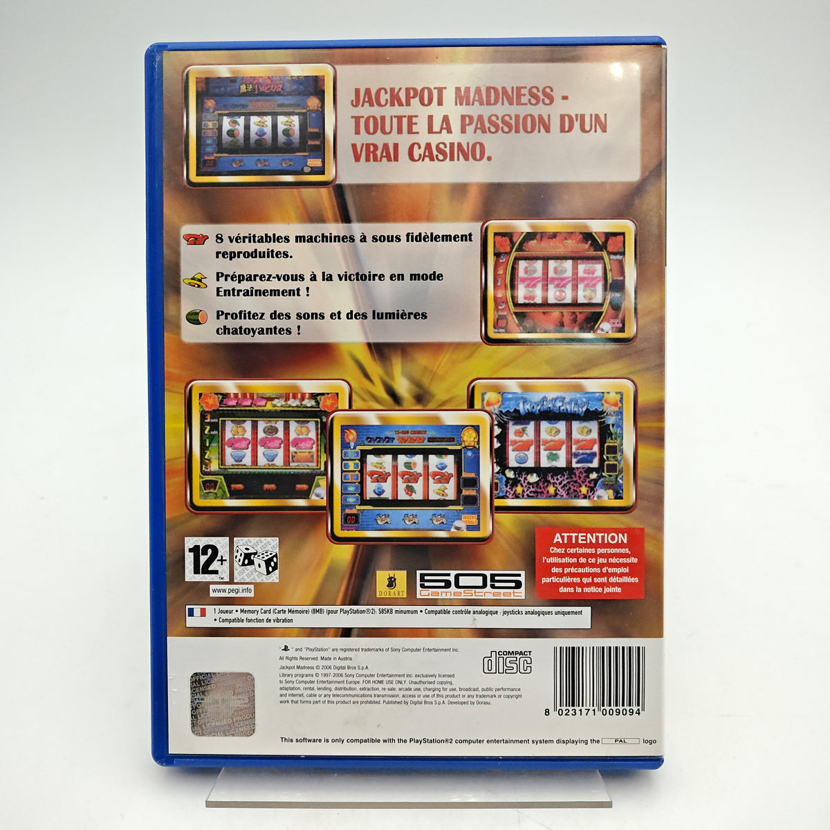 JACKPOT MADNESS - PLAYSTATION 2