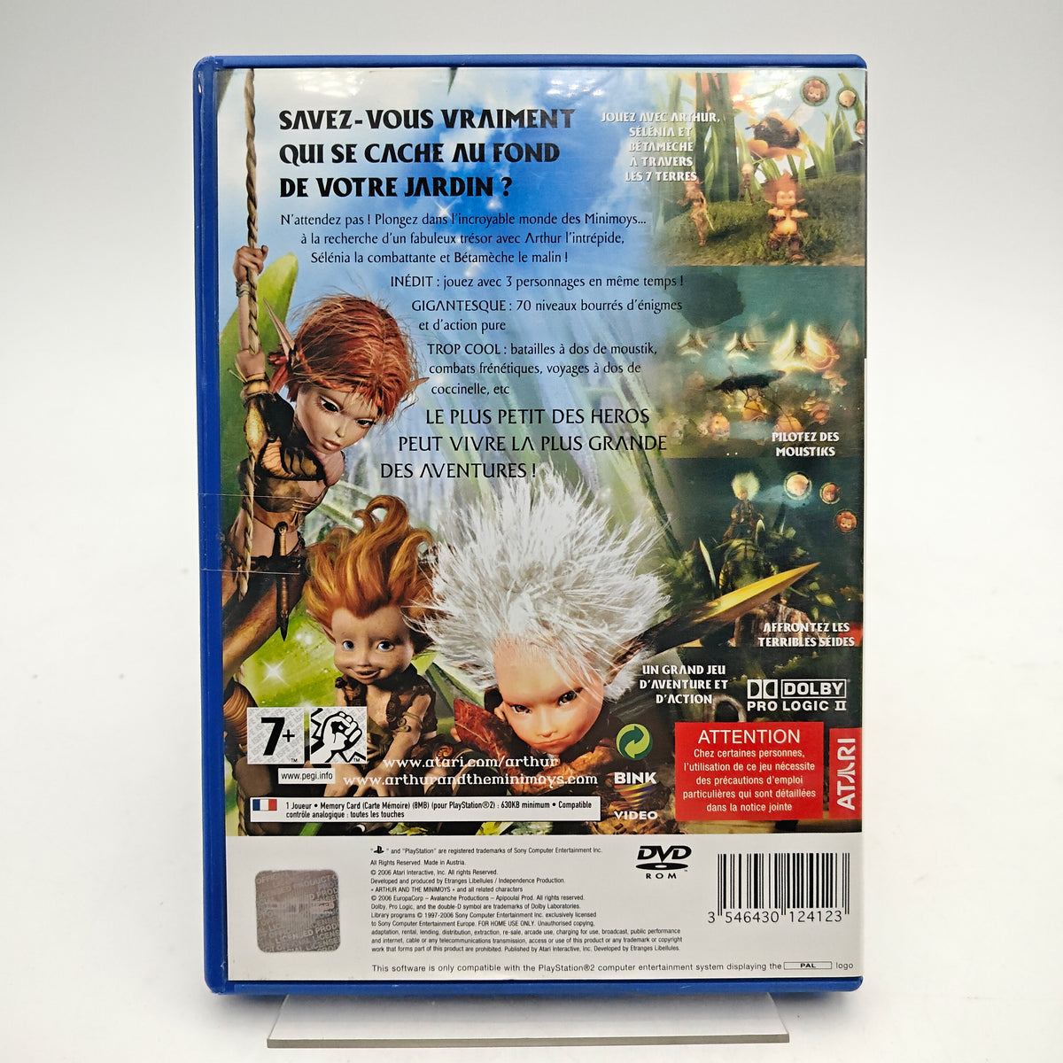 ARTHUR ET LES MINIMOYS - PLAYSTATION 2
