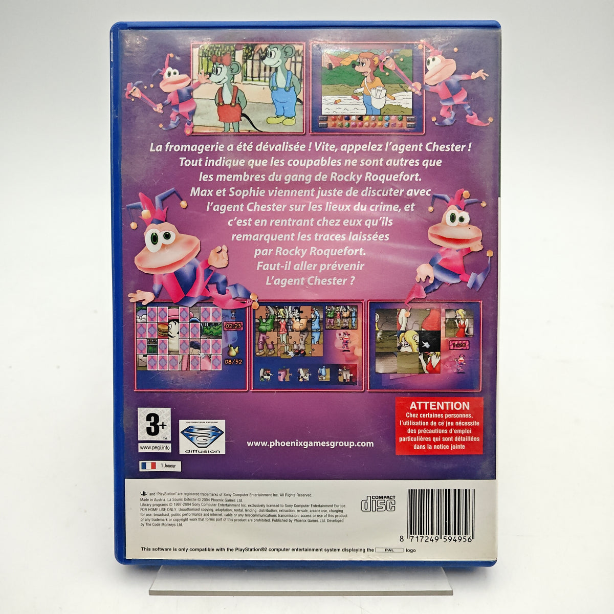 LA SOURIS DÉTECTIVE - PLAYSTATION 2