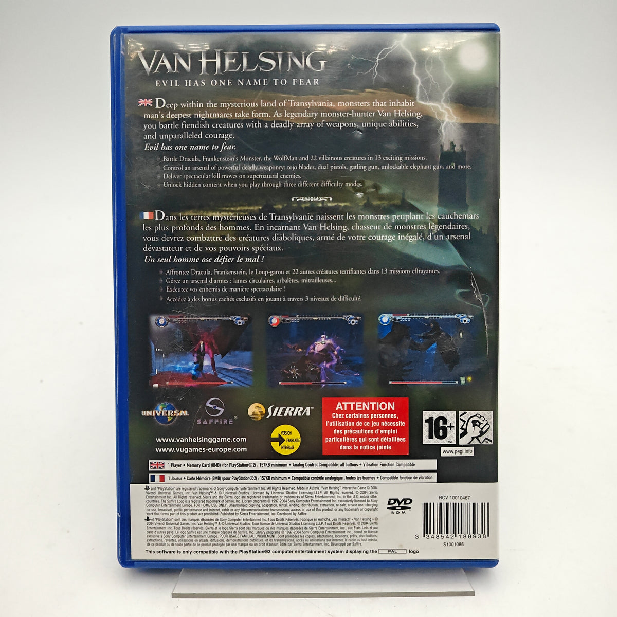 VAN HELSING - PLAYSTATION 2