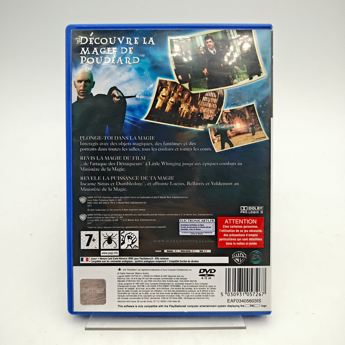 HARRY POTTER ET L'ORDRE DU PHÉNIX - PLAYSTATION 2