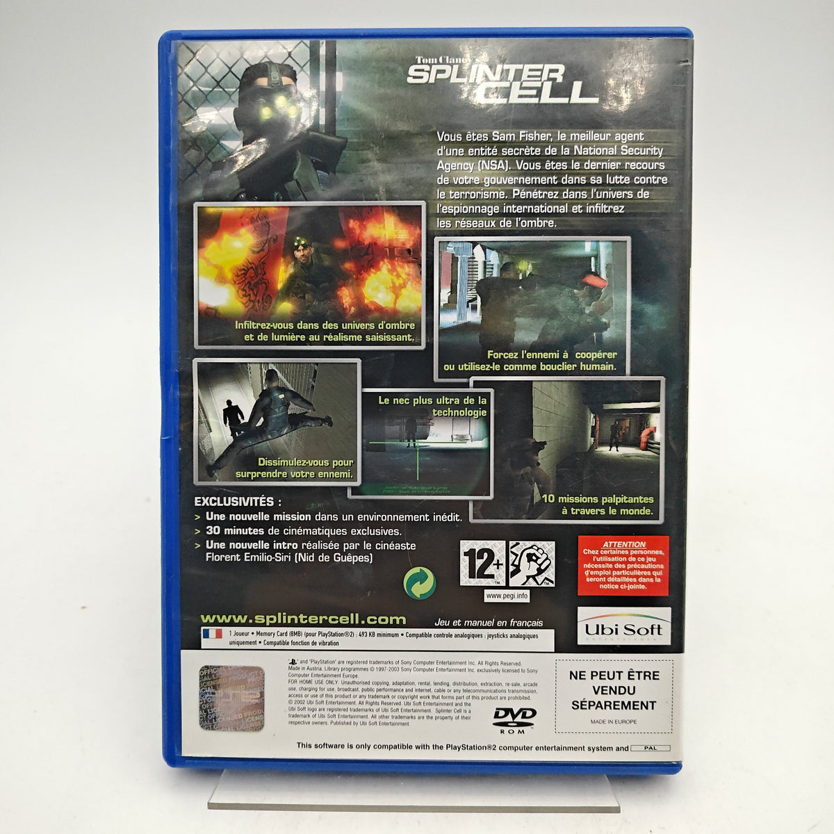 TOM CLANCY'S SPLINTER CELL - PLAYSTATION 2