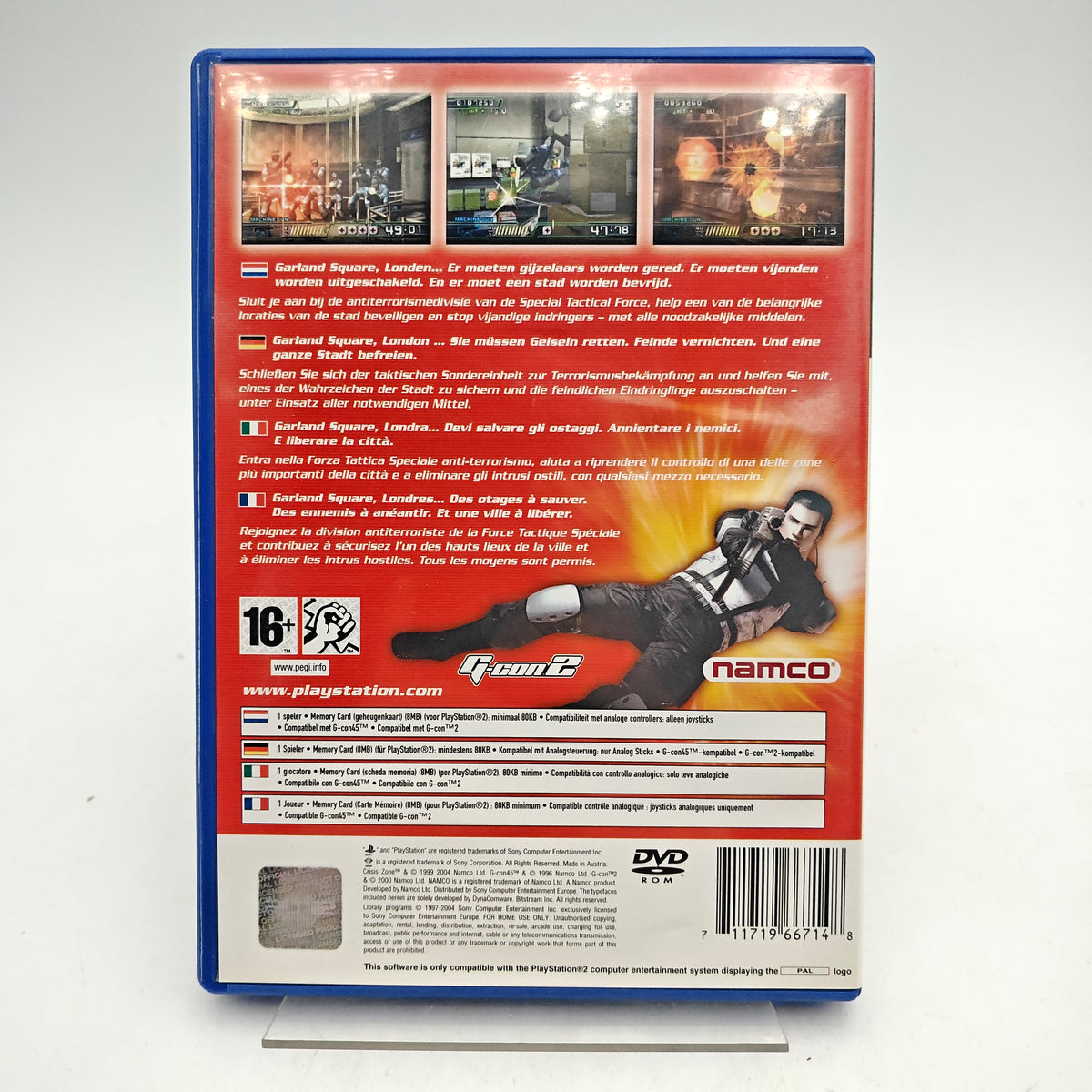 CRISIS ZONE - PLAYSTATION 2