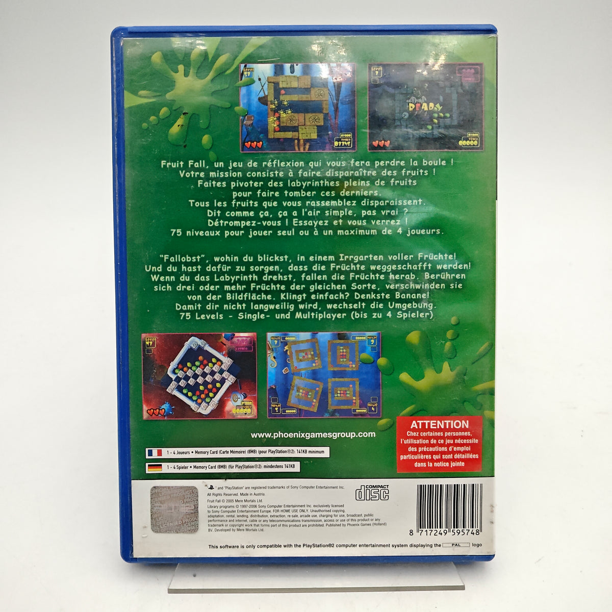 FRUIT FALL - PLAYSTATION 2