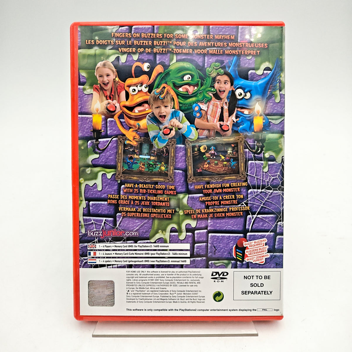 BUZZ! JUNIOR: MONSTERS - PLAYSTATION 2