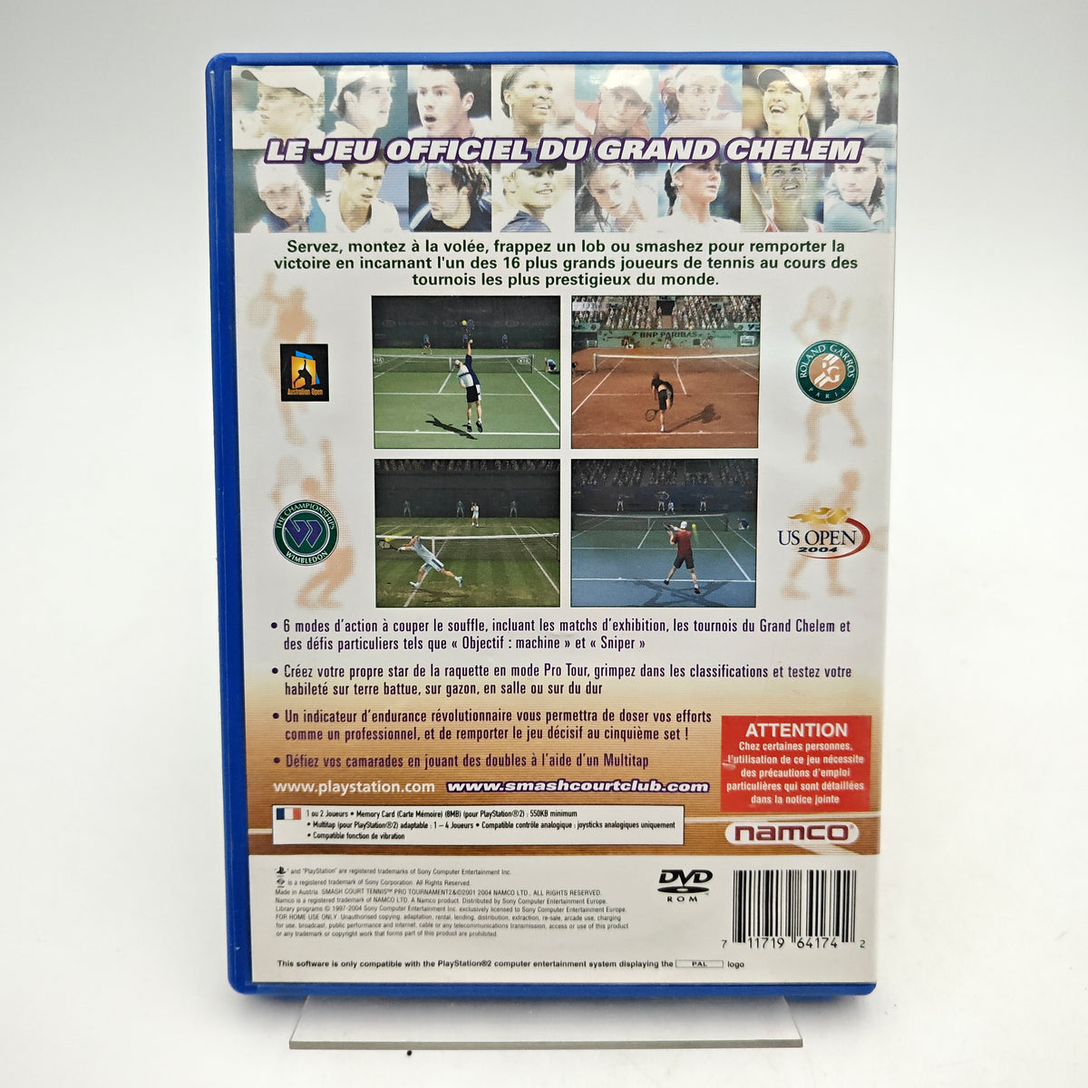 SMASH COURT TENNIS PRO TOURNAMENT 2 - PLAYSTATION 2