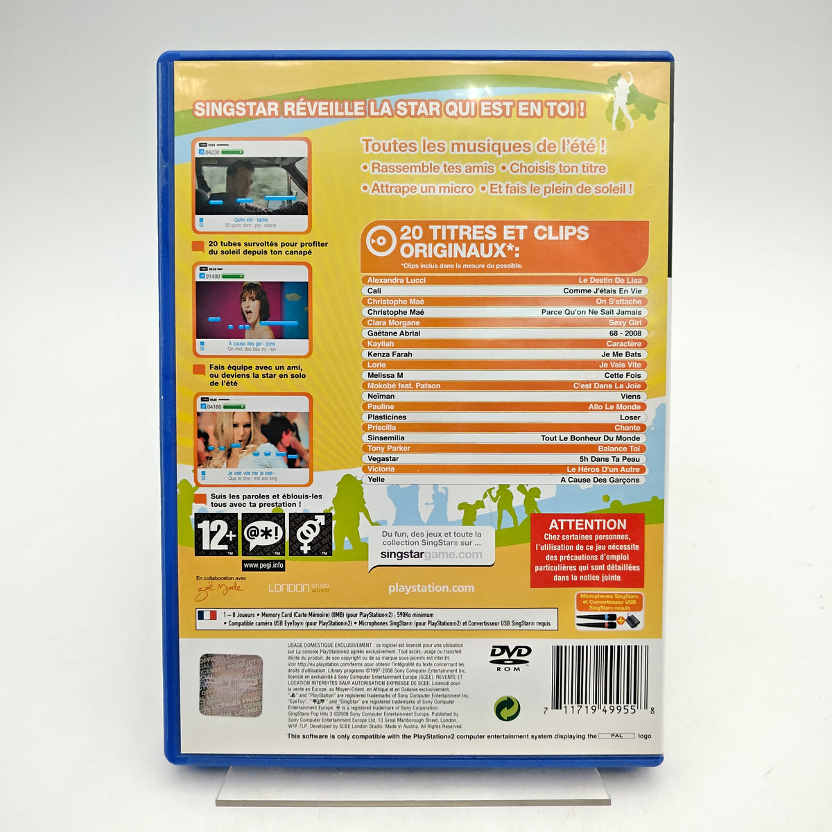 SINGSTAR: POP HITS 3 - PLAYSTATION 2