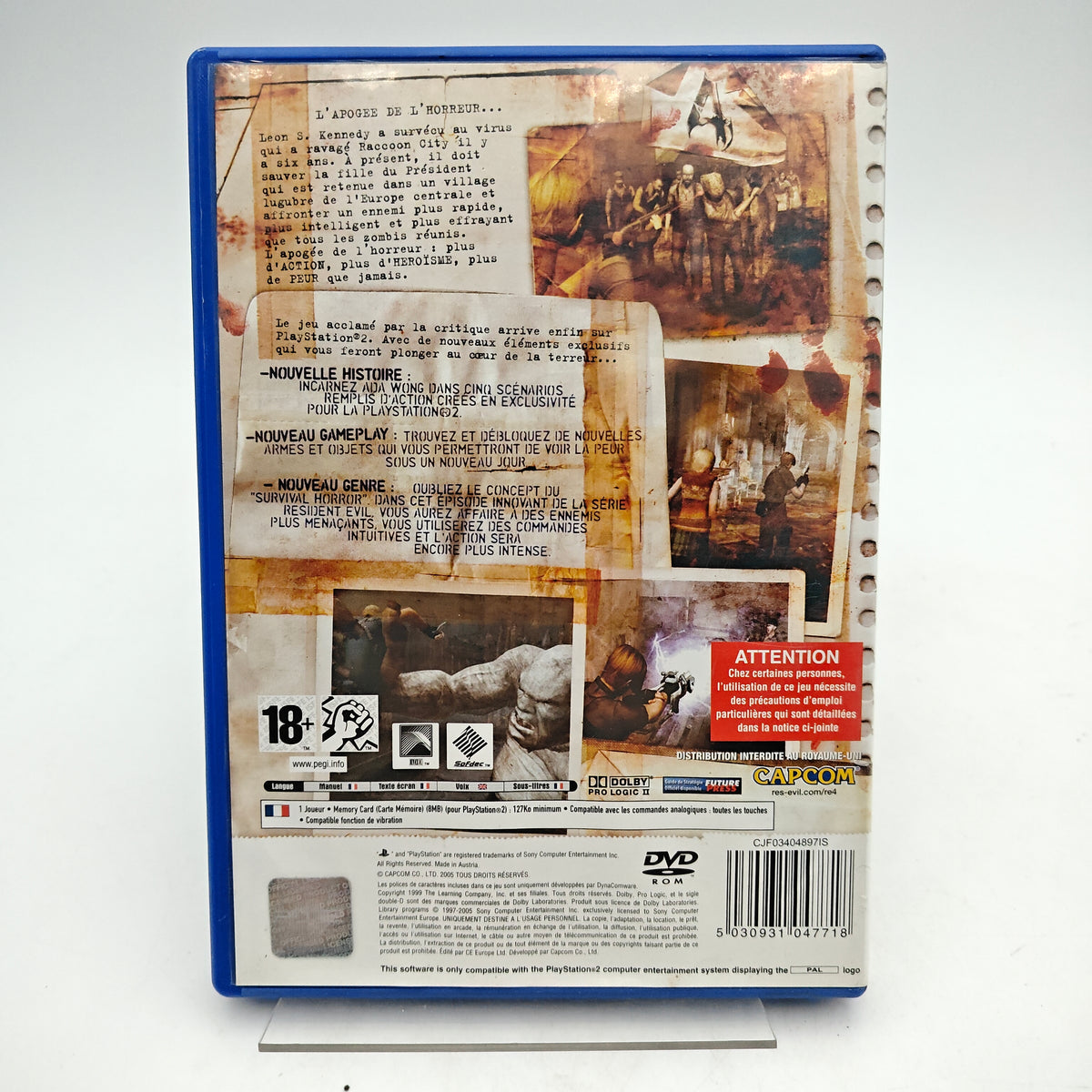RESIDENT EVIL 4 - PLAYSTATION 2