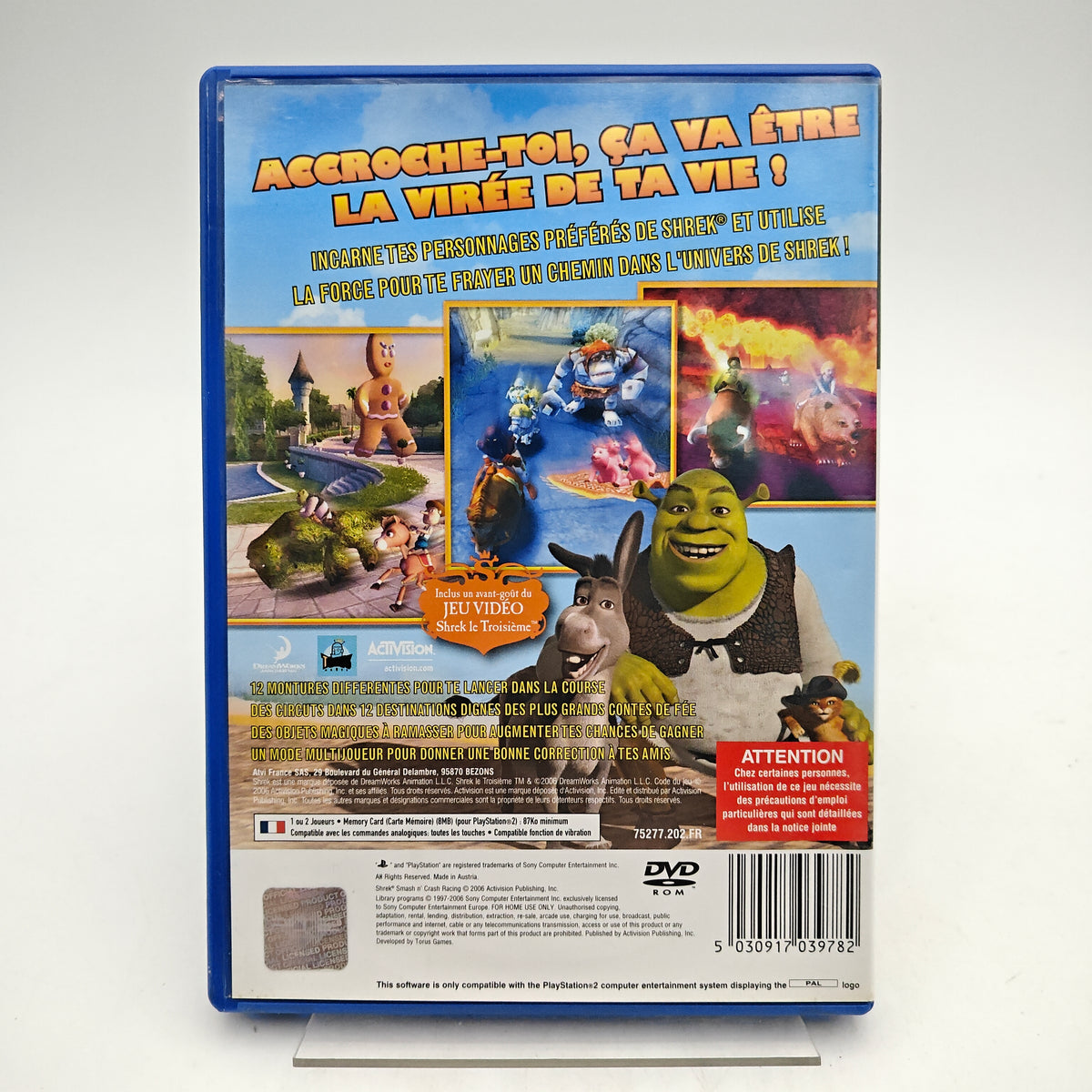 SHREK SMASH N' CRASH RACING - PLAYSTATION 2