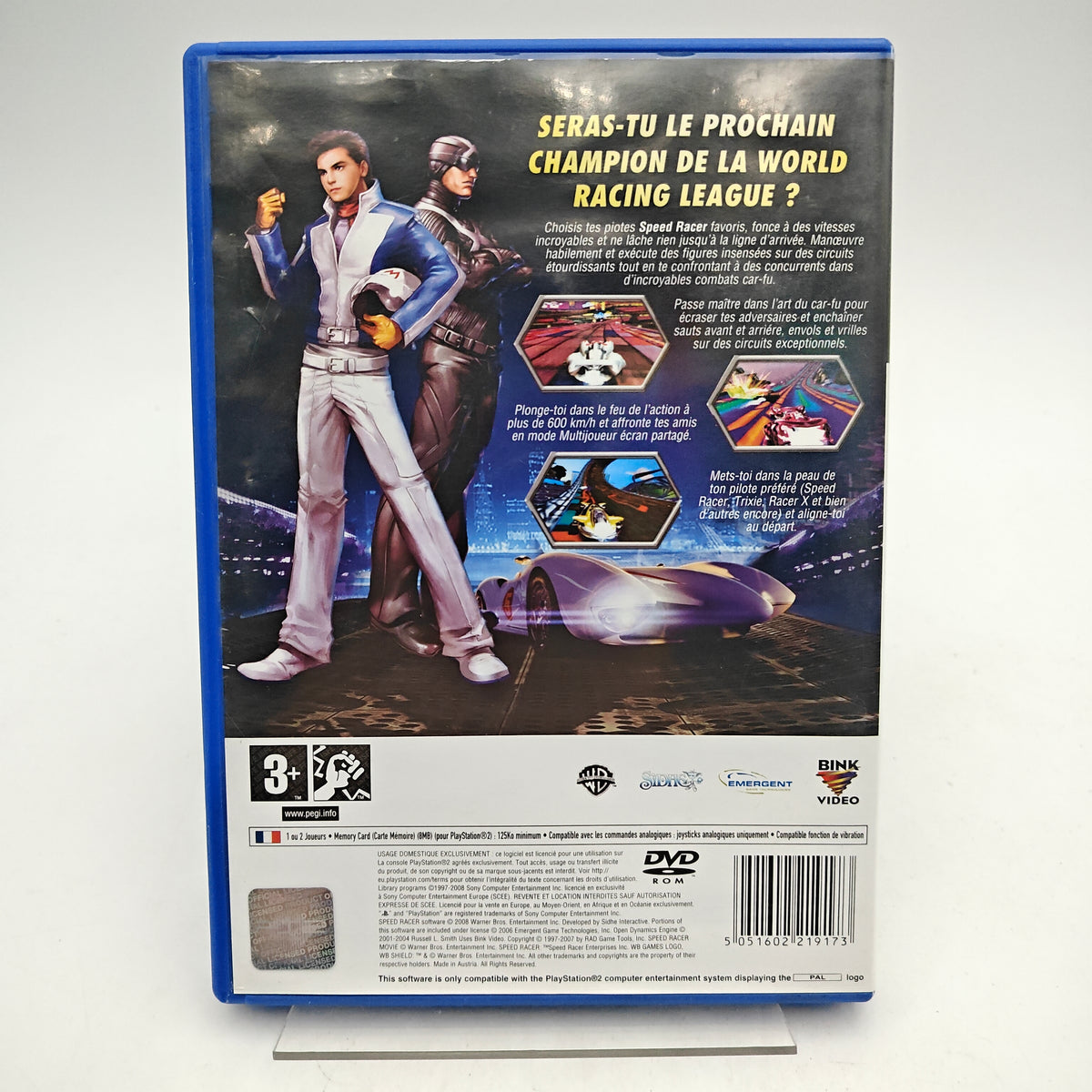 SPEED RACER LE JEU VIDÉO - PLAYSTATION 2
