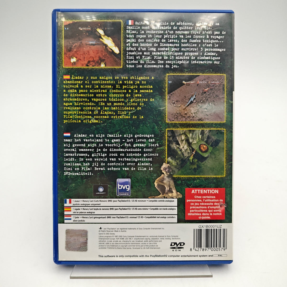 DISNEY'S DINOSAUR - PLAYSTATION 2