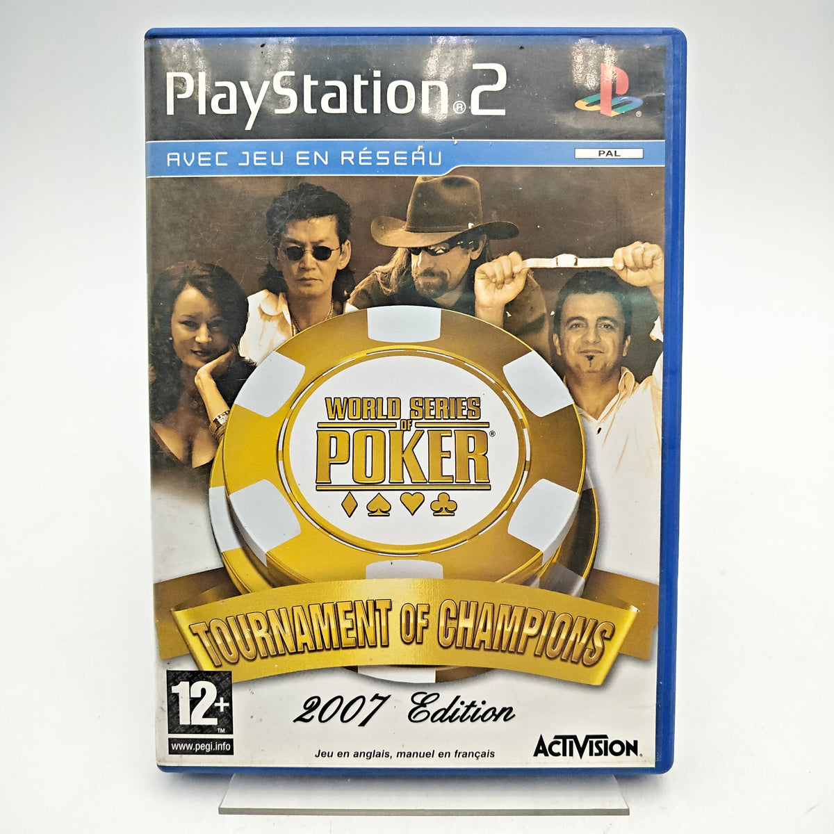 WORLD SERIES OF POKER: TOURNAMENT OF CHAMPIONS 2007 EDITION - PLAYSTATION 2