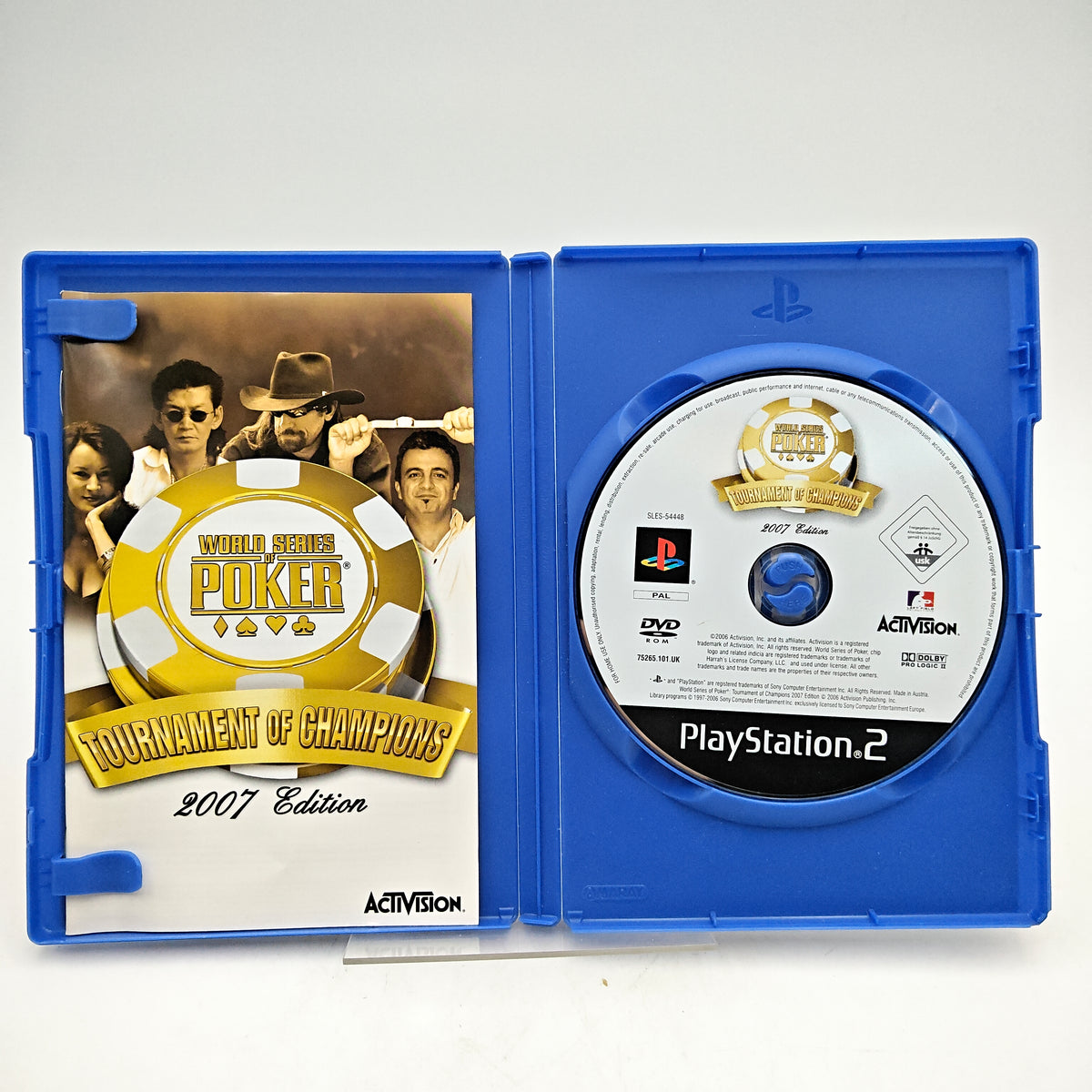 WORLD SERIES OF POKER: TOURNAMENT OF CHAMPIONS 2007 EDITION - PLAYSTATION 2