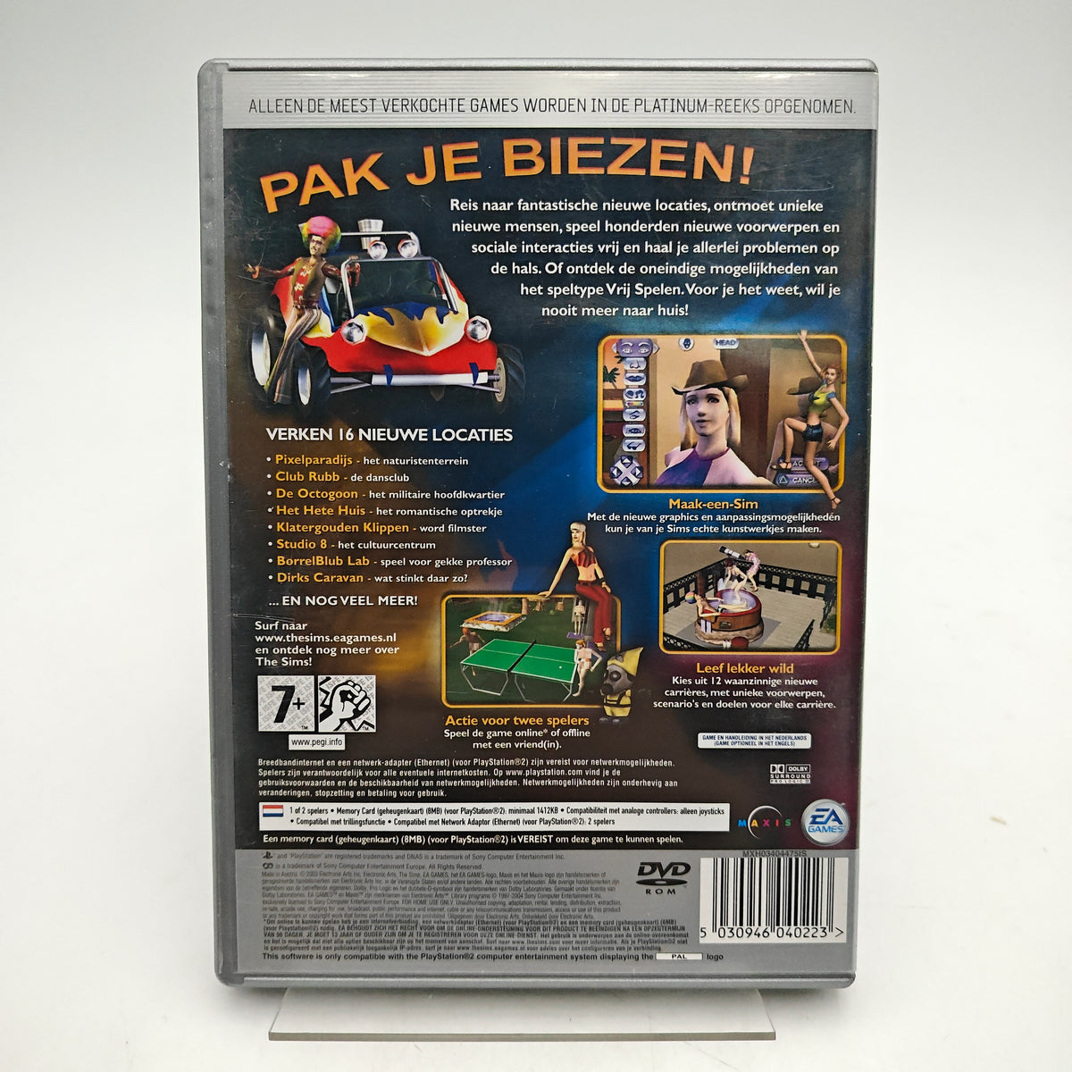 THE SIMS: EROP UIT! - PLAYSTATION 2