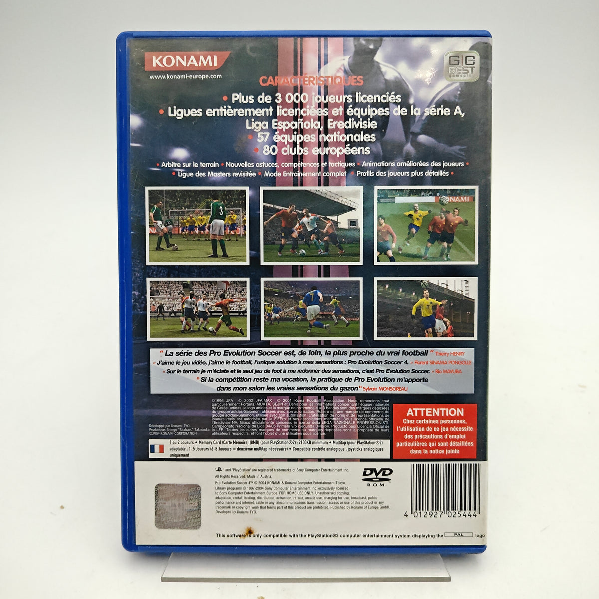 PRO EVOLUTION SOCCER 4 - PLAYSTATION 2