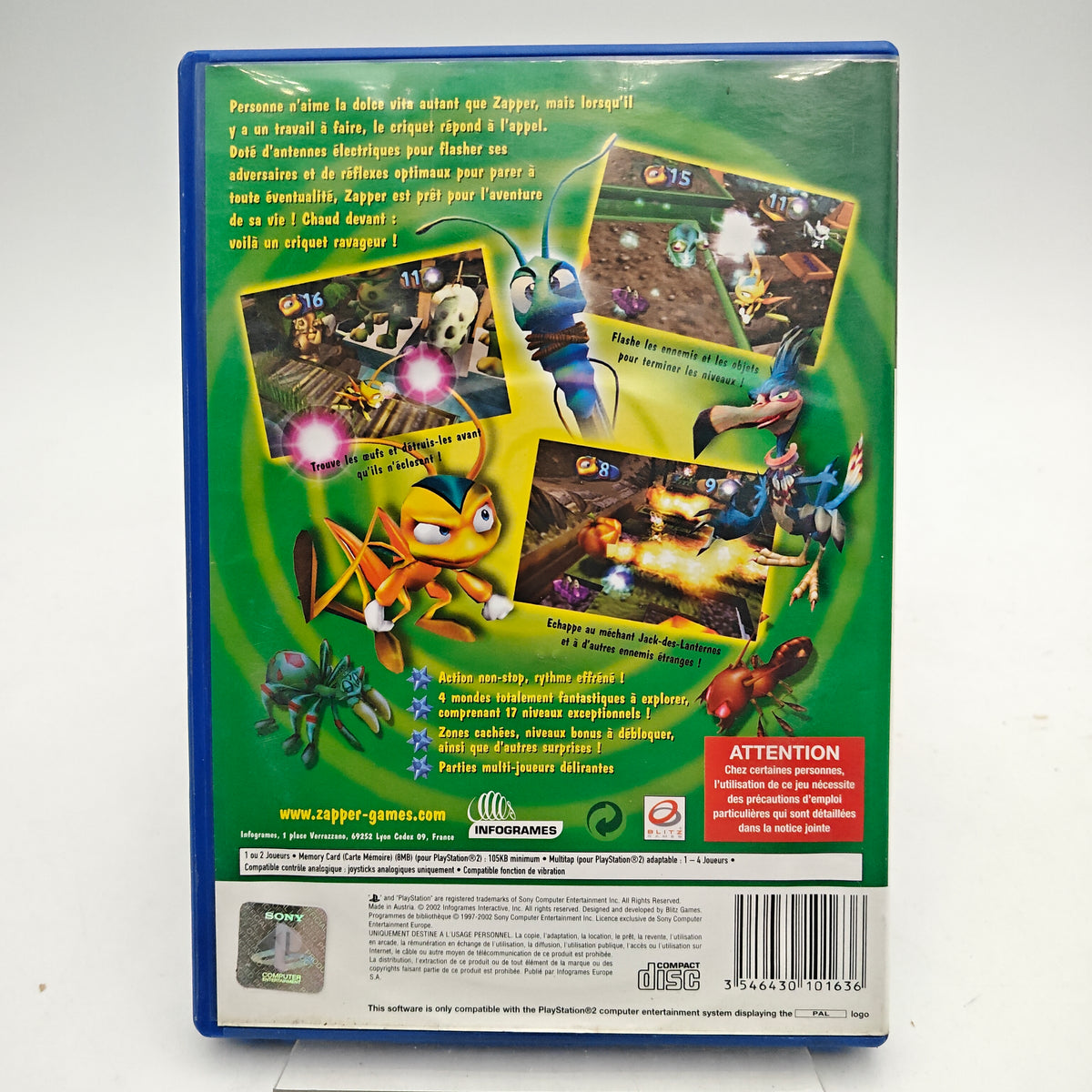 ZAPPER - PLAYSTATION 2